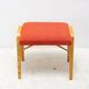 Mid-century bentwood stool by Dřevopodnik Holešov, wooden seating, 1970s