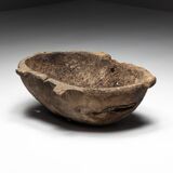 Primitive Wabi Sabi Bowl, France, 19th Century