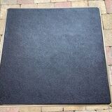 Coffee table with vinyl magazine holder 1960s