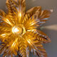 Vintage golden wall light