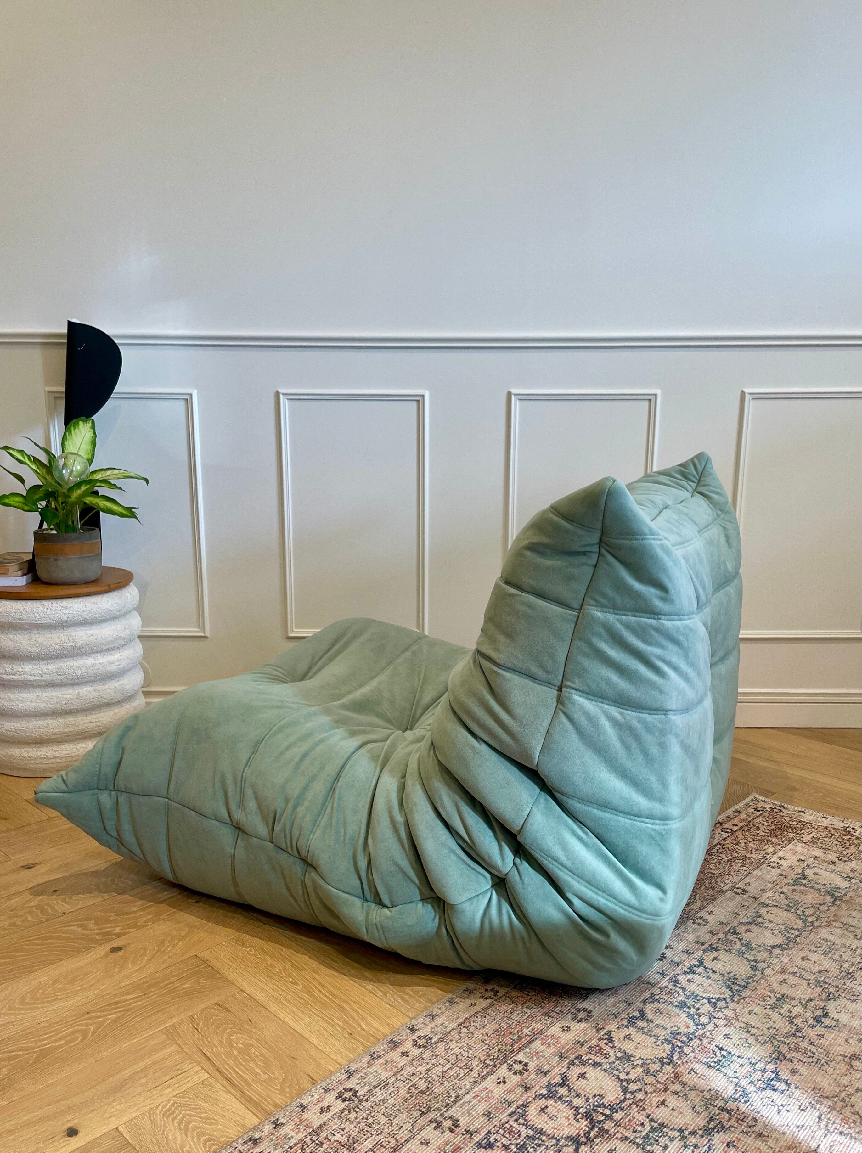 Togo Armchair 1 seat – Ligne Roset – Water green