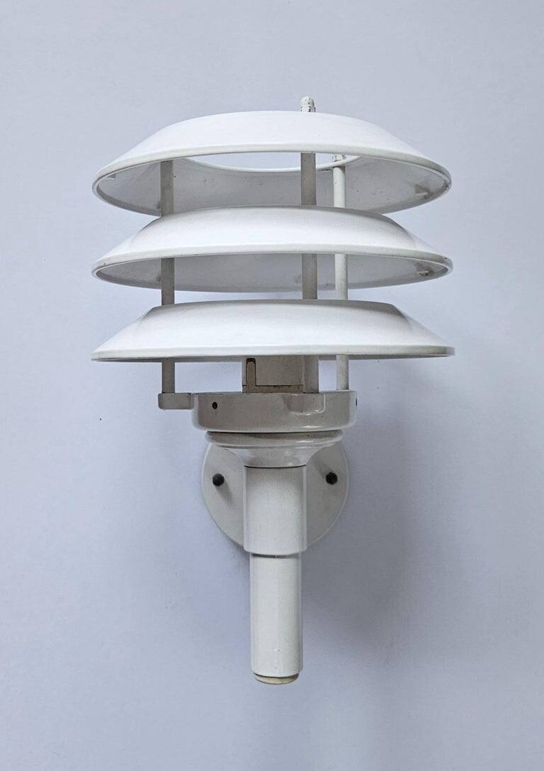 Rare Mid-Century Wall Lamp in the Style of Poul Henningsen, Germany, 1970s