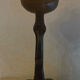 Wrought iron candle holder