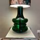 Vintage Doria lamp in green opaline glass with internal lighting by Doria Leuchten, 1970s.