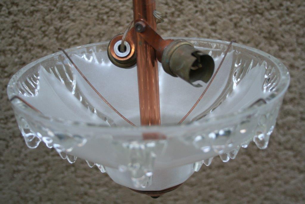 Hanging Deco brass glass Icicle Ezan