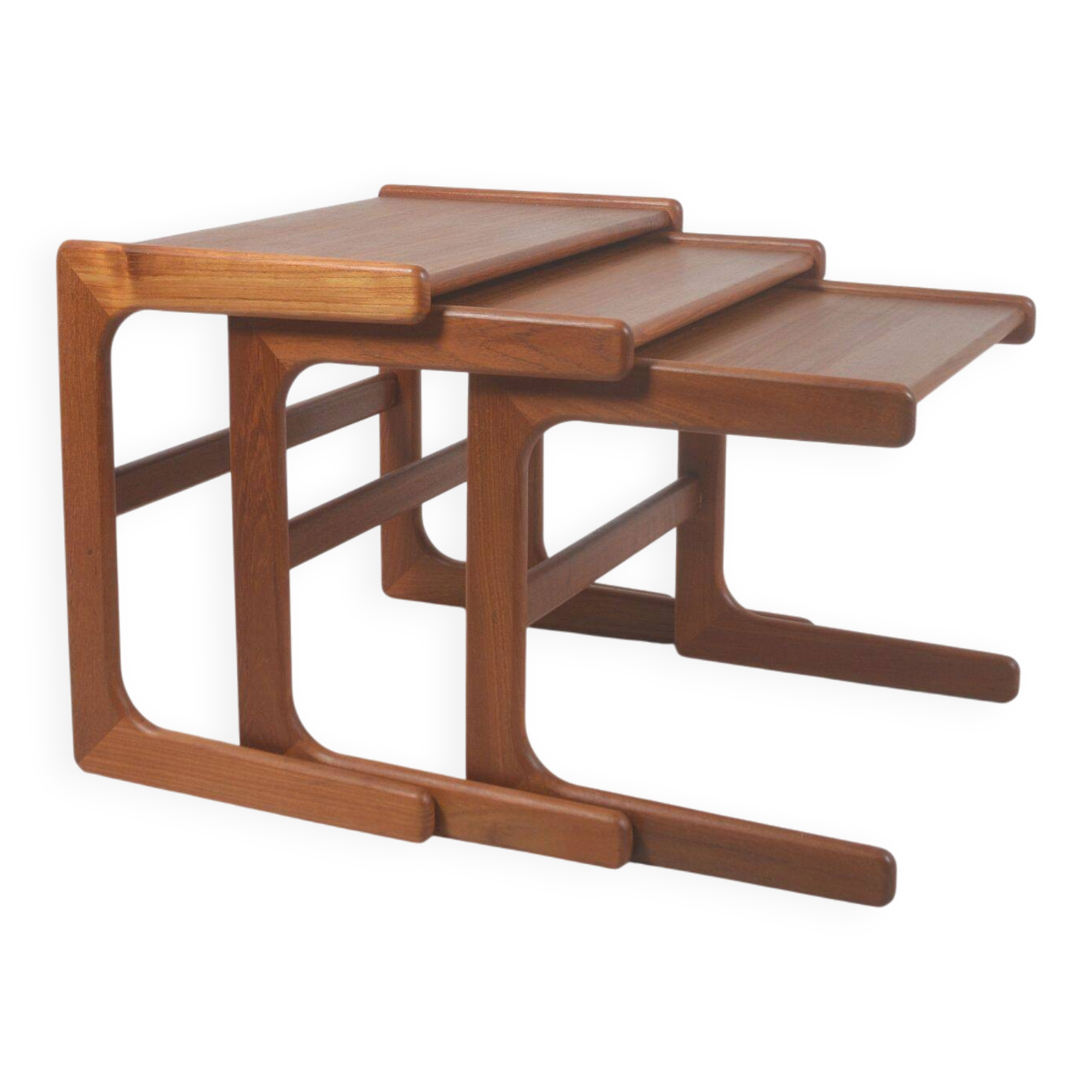 Set of Danish nesting tables by Salin Møbler, 1960s