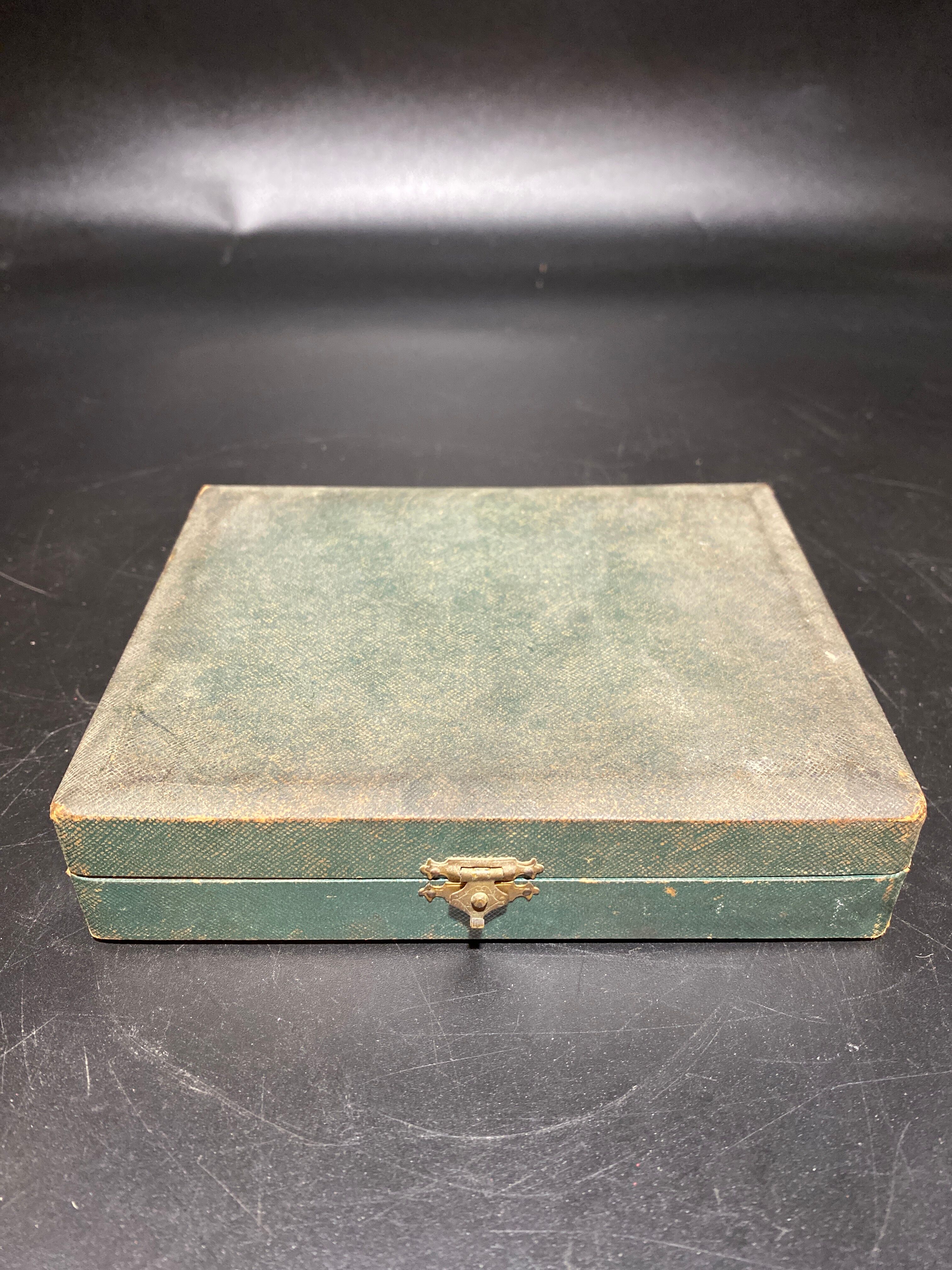 Coffret de fourchettes en métal argenté
