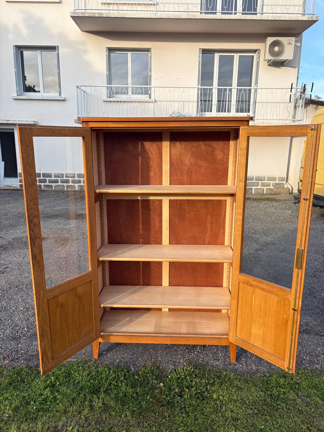 Glass cabinet / School display cabinet 1950