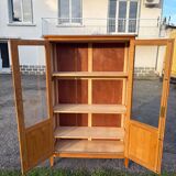 Glass cabinet / School display cabinet 1950