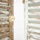 Pair of shutters louvered