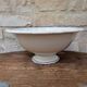 Vintage large salad bowl Gien Rouen model blue arabesques 30x14cm