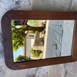Wooden mirror 51x36cm