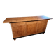 Vintage French Oak and Pine Counter – 1930s Shop Counter or Kitchen Island