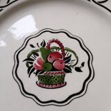 6 Boch frères la Louvière plates