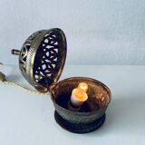 Indian brass lamp