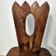 A brutalist elm chair 1960