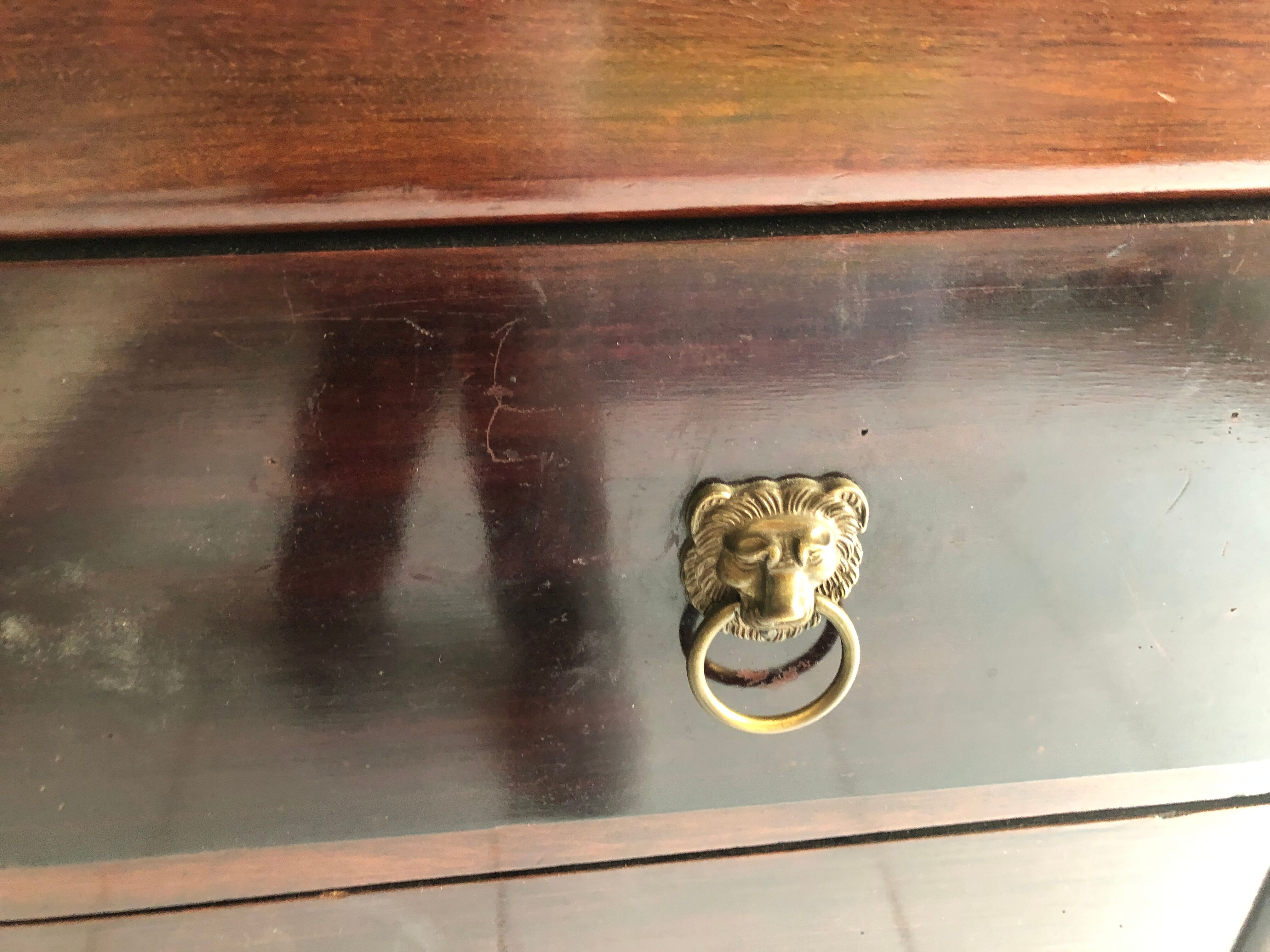 Louis Philippe mahogany chest of drawers