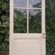 Old glazed communication door, 81x224cm