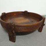 Indian coffee table Chakki late nineteenth