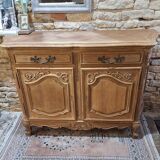 Louis XV style sideboard in solid oak