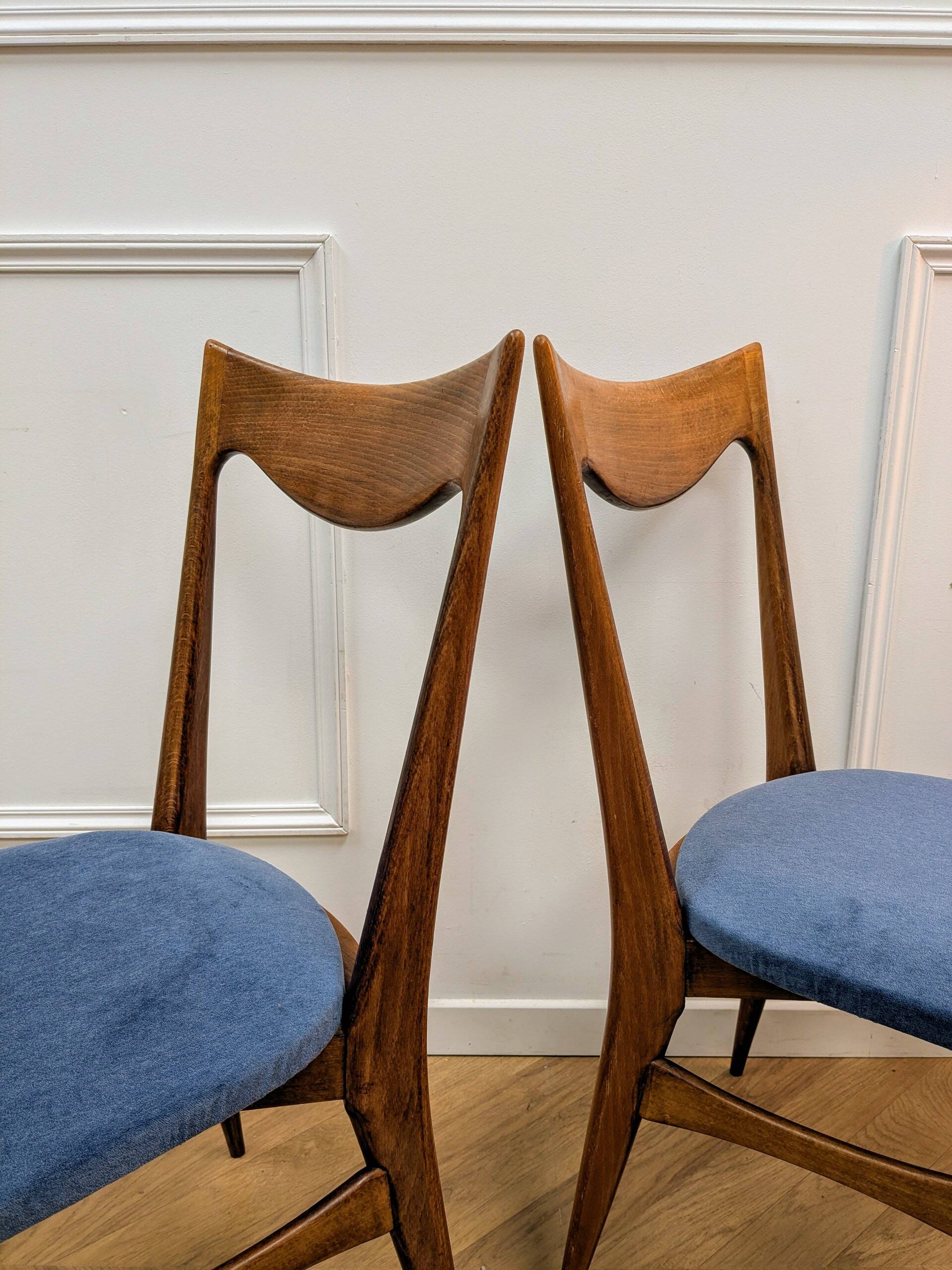 Set of 6 Scandinavian chairs