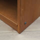 Oak bookcase, Danish design, 1970s, manufactured by ÆJM Møbler