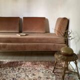 Sofa bed daybed vintage velvet
