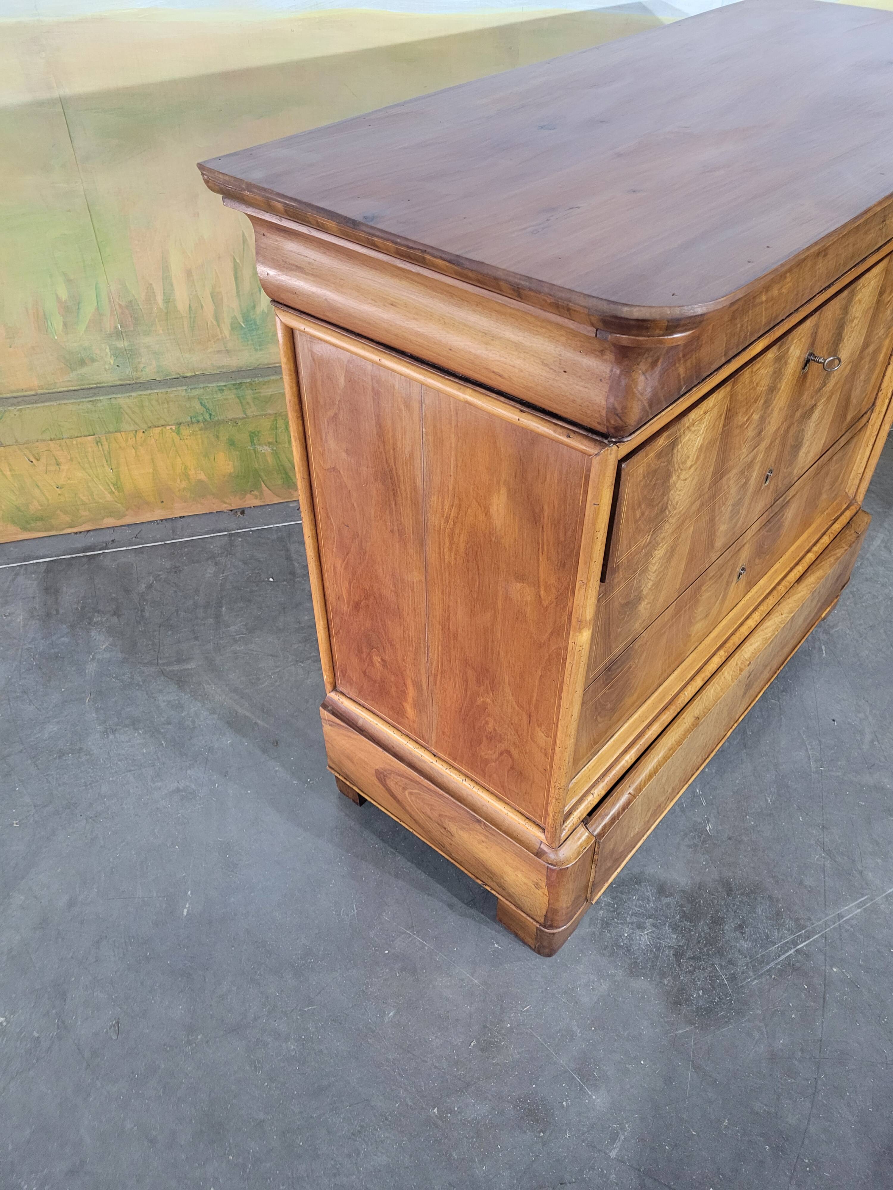 Small Louis Philippe chest of drawers