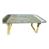 Vintage standing breakfast tray