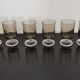 Set of 8 glasses of white wine Cavalier Luminarc smoked vintage