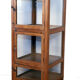 Burmese teak shopkeeper's showcase
