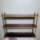 Vintage shelf to install or fix in formica and brass