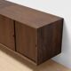 Poul Cadovius Floating Wall Mounted Rosewood Sideboard By CADO, 1960s.