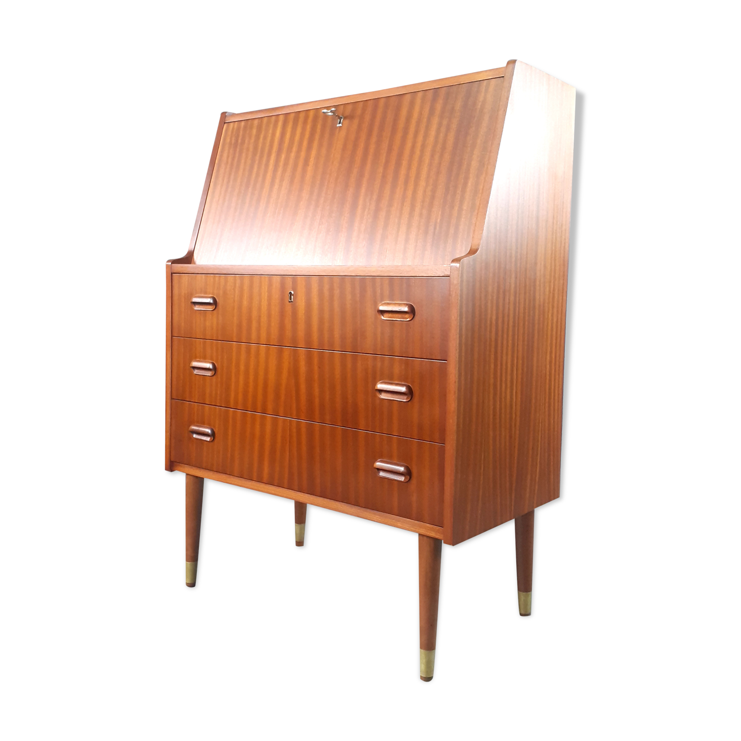 Norwegian Secretary 3 drawers, 1960s