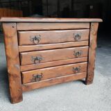 Commode brutaliste 1970