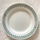 Set of 4 Terre de Fer Digoin-Sarreguemines flat plates, Ypres model