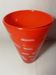 Vintage opaline glass vase italia1970