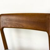 Chaises de Salle à Manger en Teck par Johannes Nørgaard, Danemark, Set de 4, 1960s