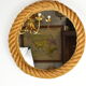 Vintage rope mirror