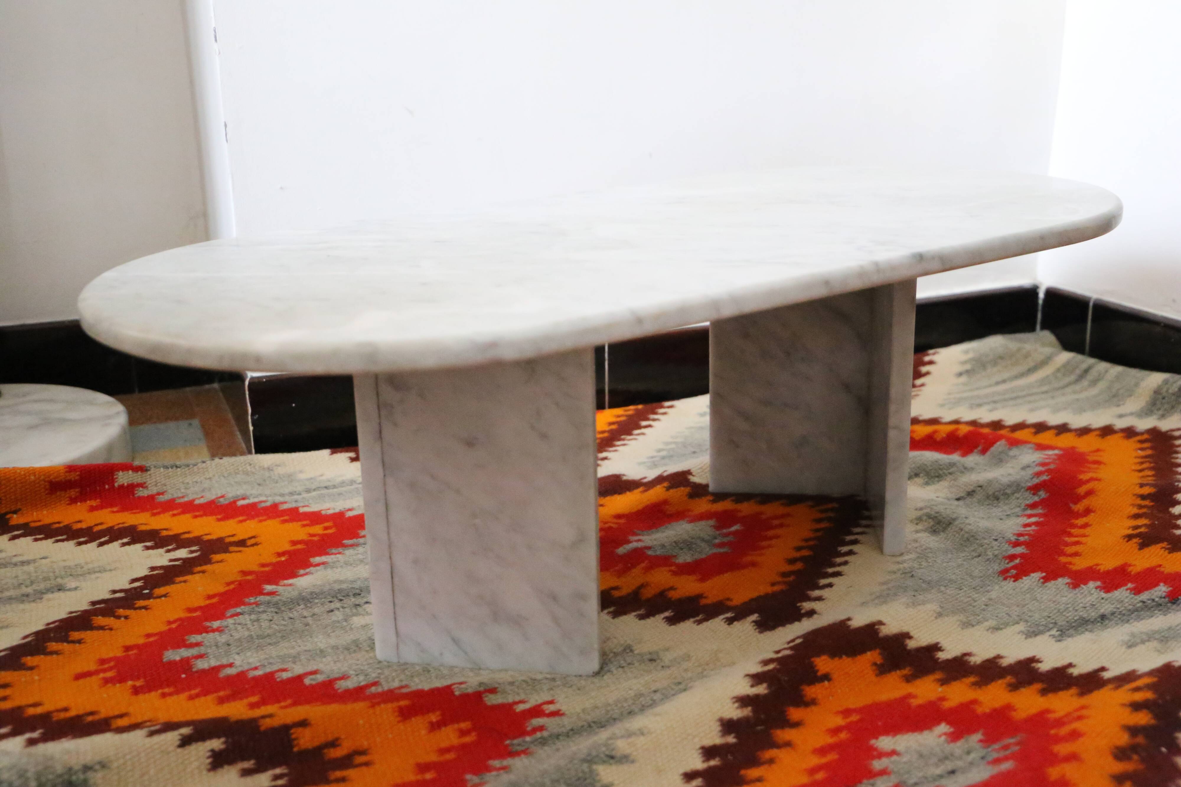 Marble coffee table, vintage