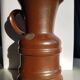 Vase en céramique numéroté brun du milieu du siècle d'Ueberlacken