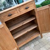 Parisian buffet raw wood