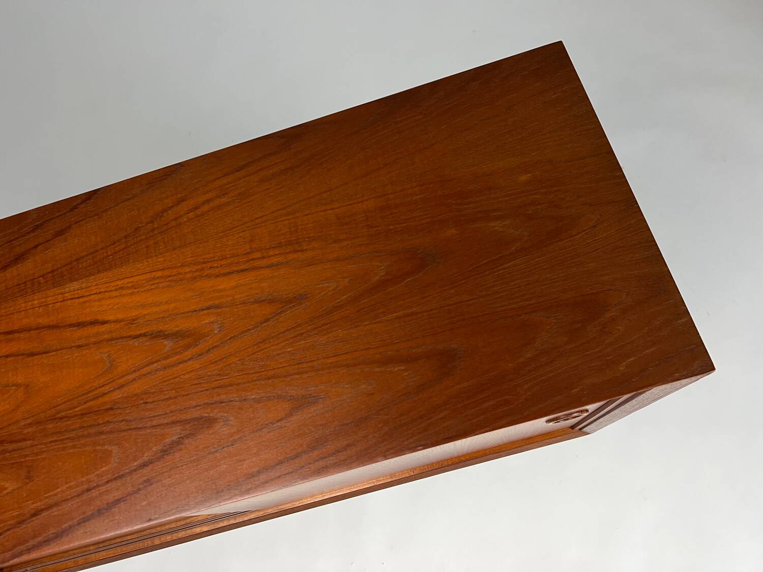 Mid-century teak chest of drawers sideboard hallway cabinet 60s vintage