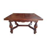 Table en chêne fin XIXème