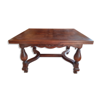 Late 19th century oak table