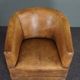 Sheepskin armchair