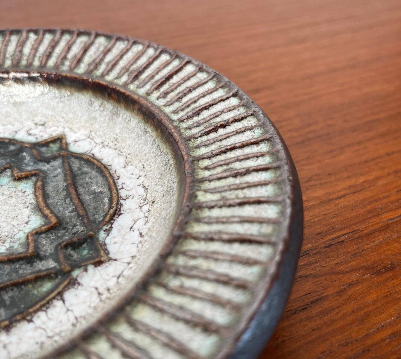 Vintage Danish studio pottery bowl from Kingo Keramik, 1960s.