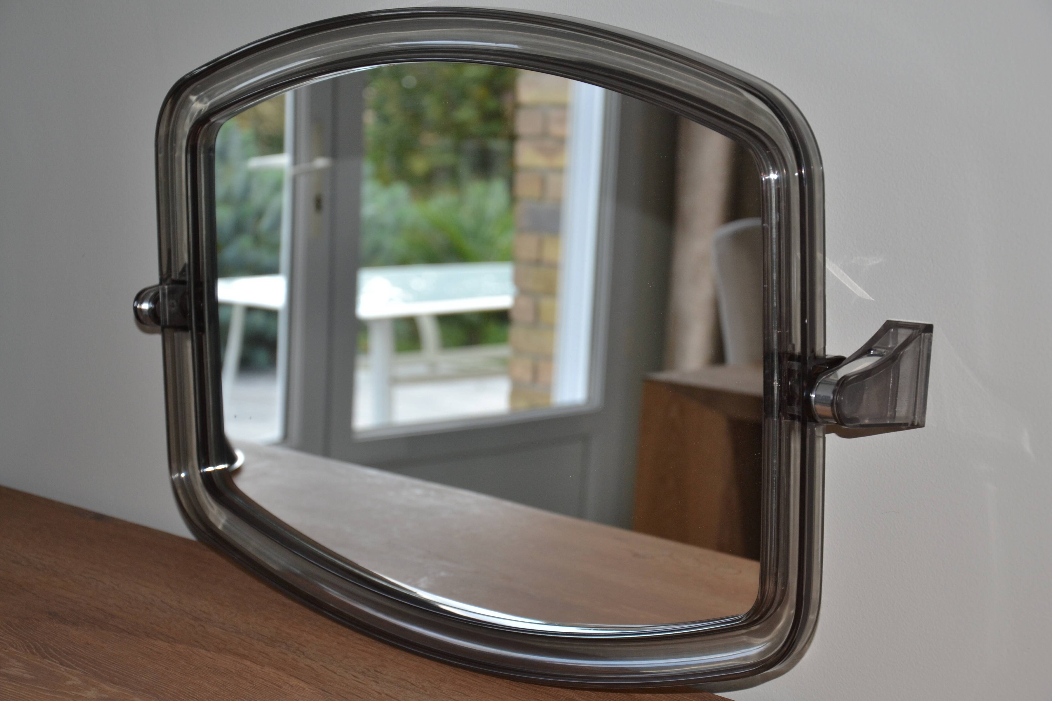 Miroir pivotant Grosfillex, années 60-70