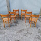 6 bistro bar chairs