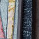 1960s wall decor in lava stone